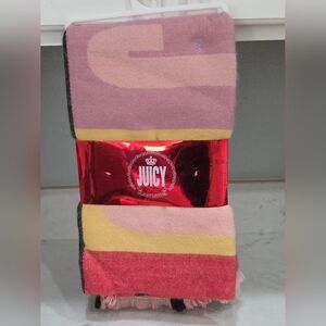 NWT Juicy Couture Multicolored Scarf
